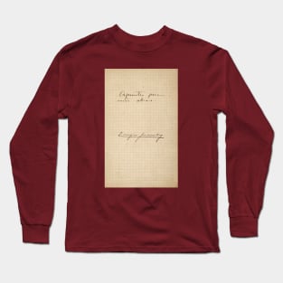 Enrique Granados | Notebook Long Sleeve T-Shirt